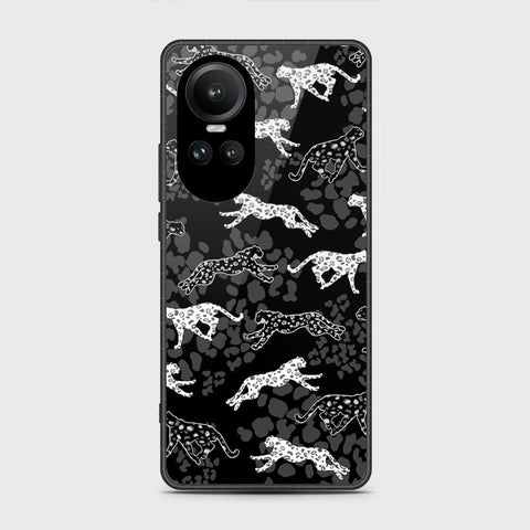Oppo Reno 10 Cover- Hustle Series - HQ Ultra Shine Premium Infinity Glass Soft Silicon Borders Case