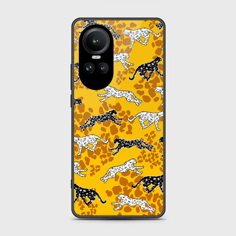 Oppo Reno 10 Cover- Hustle Series - HQ Ultra Shine Premium Infinity Glass Soft Silicon Borders Case