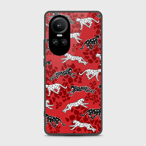 Oppo Reno 10 Cover- Hustle Series - HQ Ultra Shine Premium Infinity Glass Soft Silicon Borders Case