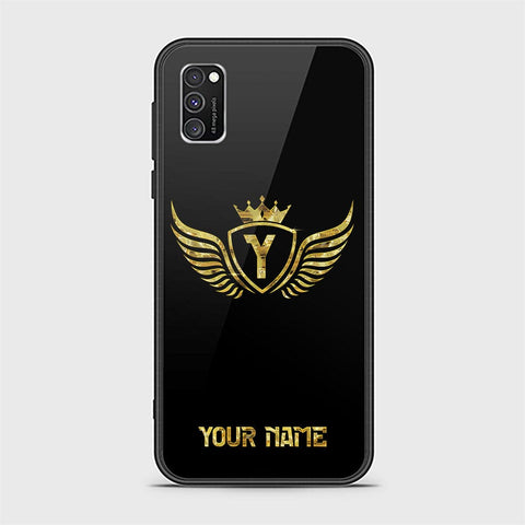 Samsung Galaxy A03s Cover - Gold Series - HQ Ultra Shine Premium Infinity Glass Soft Silicon Borders Case