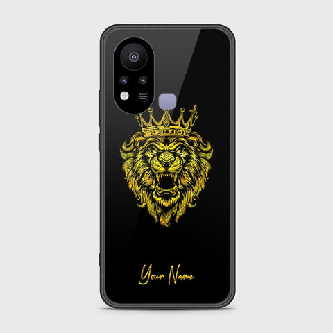 Infinix Hot 11s NFC Cover - Gold Series - HQ Ultra Shine Premium Infinity Glass Soft Silicon Borders Case