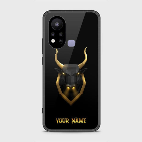 Infinix Hot 11s NFC Cover - Gold Series - HQ Ultra Shine Premium Infinity Glass Soft Silicon Borders Case