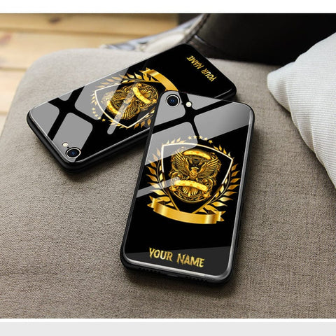 Vivo Y02t Cover- Gold Series - HQ Ultra Shine Premium Infinity Glass Soft Silicon Borders Case (Fast Delivery)