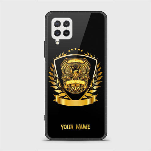 Samsung Galaxy M32 Cover - Gold Series - HQ Ultra Shine Premium Infinity Glass Soft Silicon Borders Case