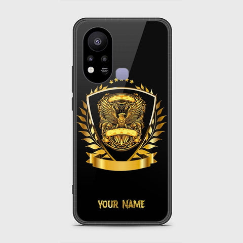 Infinix Hot 11s NFC Cover - Gold Series - HQ Ultra Shine Premium Infinity Glass Soft Silicon Borders Case
