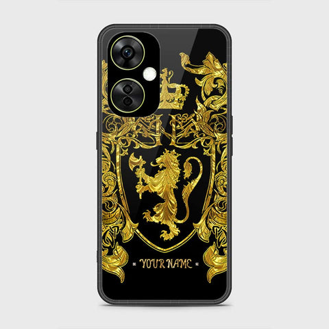 OnePlus Nord CE 3 Cover- Gold Series - HQ Ultra Shine Premium Infinity Glass Soft Silicon Borders Case
