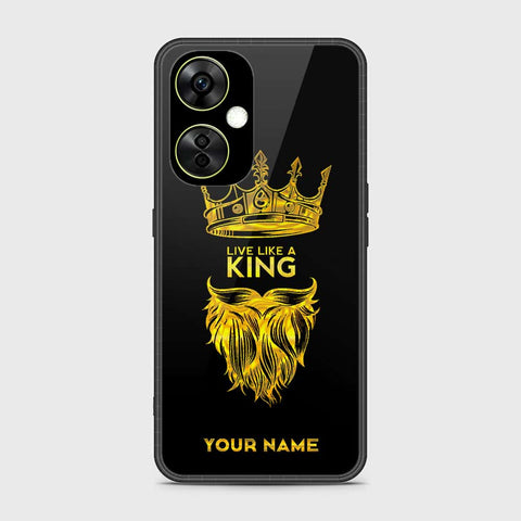 OnePlus Nord CE 3 Cover- Gold Series - HQ Ultra Shine Premium Infinity Glass Soft Silicon Borders Case
