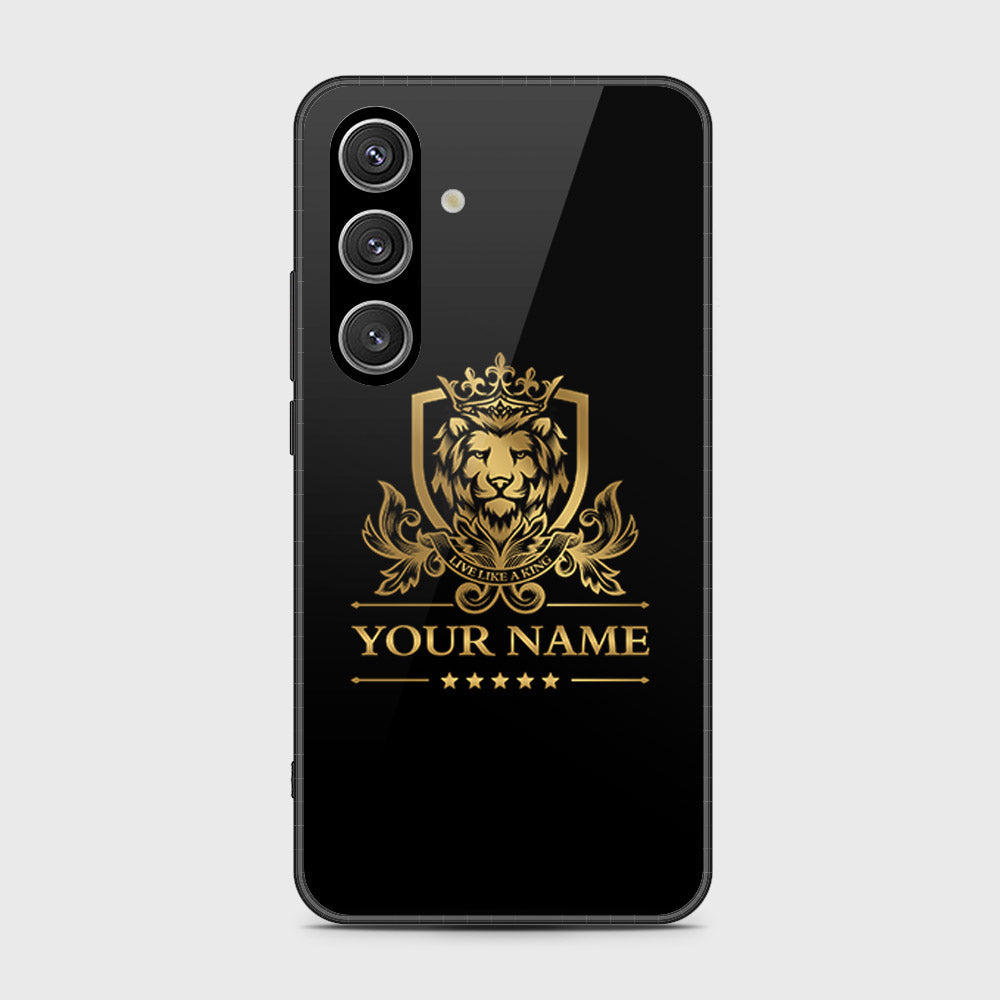 Samsung Galaxy S25 FE Cover- Gold Series - HQ Ultra Shine Premium Infinity Glass Soft Silicon Borders Case