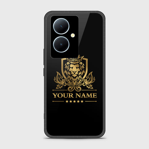 Vivo V29 Lite Cover - Gold Series - HQ Ultra Shine Premium Infinity Glass Soft Silicon Borders Case