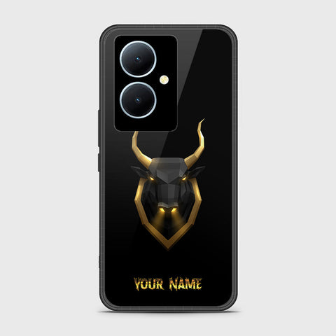 Vivo V29 Lite Cover - Gold Series - HQ Ultra Shine Premium Infinity Glass Soft Silicon Borders Case