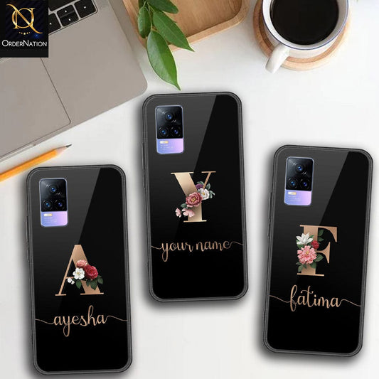 Vivo V21e Cover - Personalized Alphabet Series - HQ Premium Shine Durable Shatterproof Case