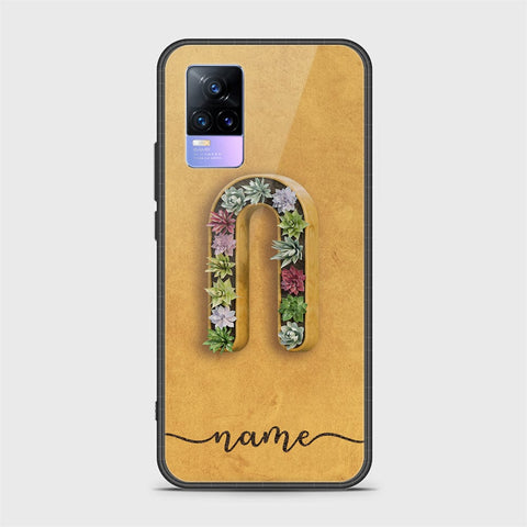 Vivo V21e Cover - Personalized Alphabet Series - HQ Premium Shine Durable Shatterproof Case