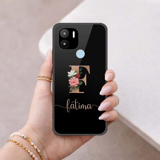 Xiaomi Redmi A2 Plus Cover - Personalized Alphabet Series - HQ Ultra Shine Premium Infinity Glass Soft Silicon Borders Case