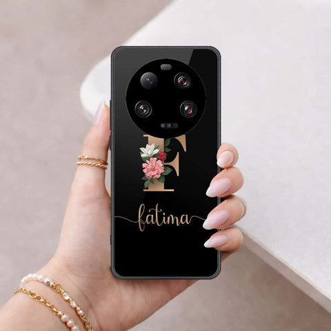Xiaomi 13 Ultra Cover - Personalized Alphabet Series - HQ Ultra Shine Premium Infinity Glass Soft Silicon Borders Case