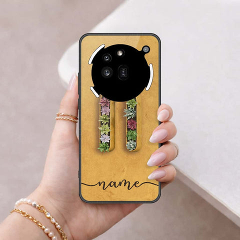 Nothing Phone 3a Pro Cover - Personalized Alphabet Series - HQ Ultra Shine Premium Infinity Glass Soft Silicon Borders Case