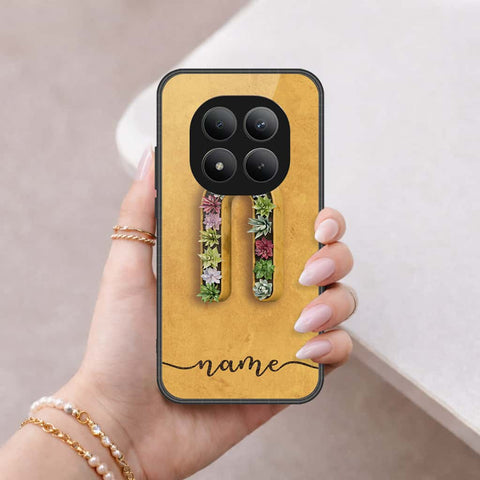 Xiaomi Redmi Note 15 Pro Plus Cover - Personalized Alphabet Series - HQ Ultra Shine Premium Infinity Glass Soft Silicon Borders Case