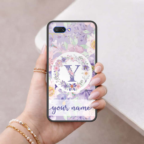 Huawei Honor 10 Cover - Personalized Alphabet Series - HQ Ultra Shine Premium Infinity Glass Soft Silicon Borders Case