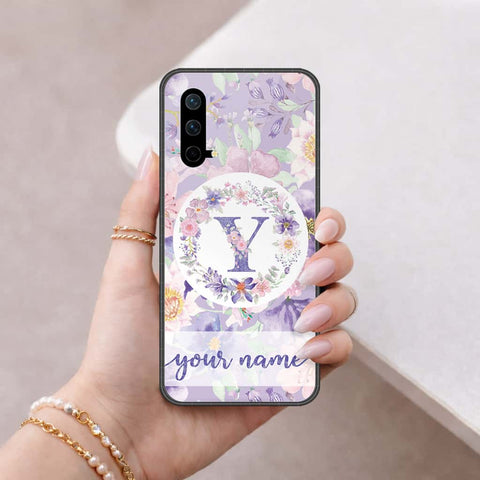 OnePlus Nord CE 5G Cover - Personalized Alphabet Series - HQ Ultra Shine Premium Infinity Glass Soft Silicon Borders Case