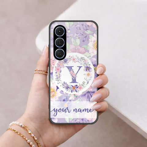Tecno Spark 40 Pro Cover - Personalized Alphabet Series - HQ Ultra Shine Premium Infinity Glass Soft Silicon Borders Case