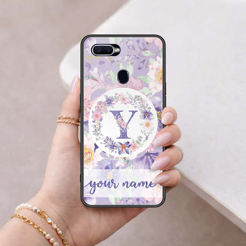 Samsung Galaxy J7 Pro Cover - Personalized Alphabet Series - HQ Ultra Shine Premium Infinity Glass Soft Silicon Borders Case
