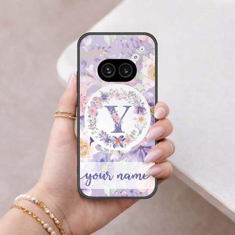 Nothing Phone 2a Cover - Personalized Alphabet Series - HQ Ultra Shine Premium Infinity Glass Soft Silicon Borders Case