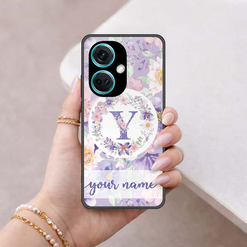 OnePlus Nord N30 Cover - Personalized Alphabet Series - HQ Ultra Shine Premium Infinity Glass Soft Silicon Borders Case