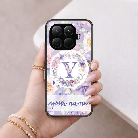 Xiaomi 15t Pro - Personalized Alphabet Series - HQ Ultra Shine Premium Infinity Glass Soft Silicon Borders Case