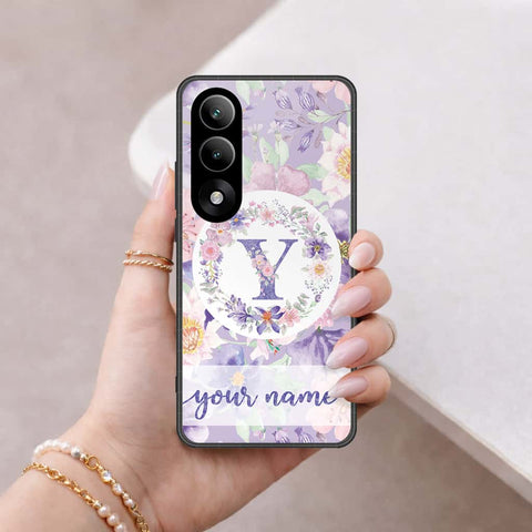 OnePlus Ace 5 Ultra Cover - Personalized Alphabet Series - HQ Ultra Shine Premium Infinity Glass Soft Silicon Borders Case
