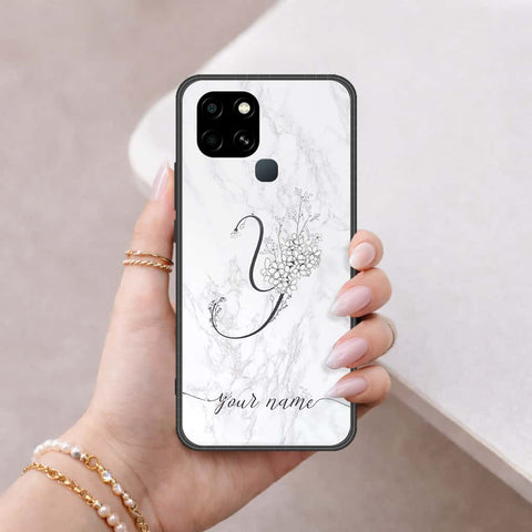Infinix Smart 6 Cover - ONation Persian Rugs Series 2 - HQ Ultra Shine Premium Infinity Glass Soft Silicon Borders Cas