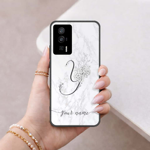 Xiaomi Redmi K60 Pro Cover - Personalized Alphabet Series - HQ Ultra Shine Premium Infinity Glass Soft Silicon Borders Case