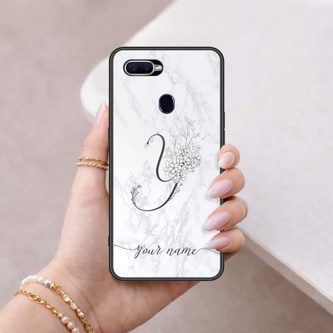 Samsung Galaxy J7 Pro Cover - Personalized Alphabet Series - HQ Ultra Shine Premium Infinity Glass Soft Silicon Borders Case