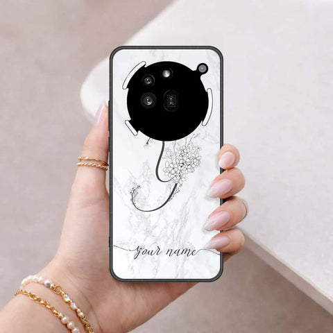 Nothing Phone 3a Pro Cover - Personalized Alphabet Series - HQ Ultra Shine Premium Infinity Glass Soft Silicon Borders Case
