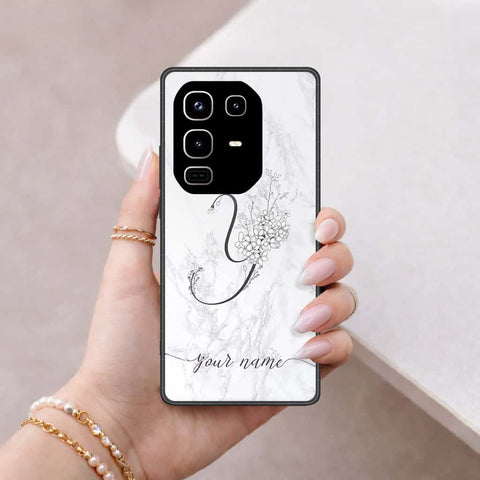 Infinix Note 50 Pro 4G Cover - Personalized Alphabet Series - HQ Ultra Shine Premium Infinity Glass Soft Silicon Borders Case