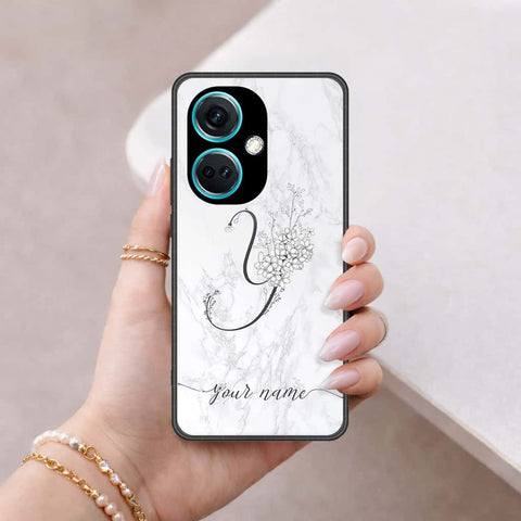 OnePlus Nord N30 Cover - Personalized Alphabet Series - HQ Ultra Shine Premium Infinity Glass Soft Silicon Borders Case