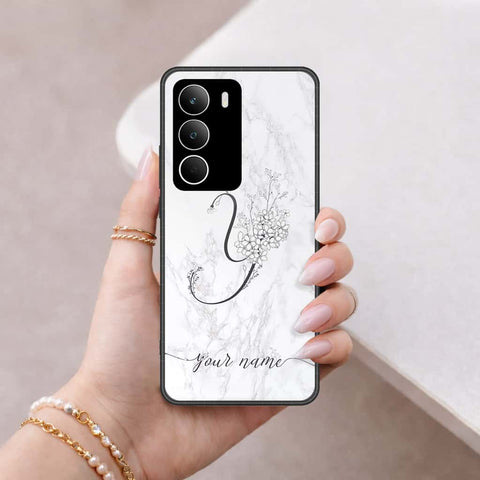 Realme C71 Cover - Personalized Alphabet Series - HQ Ultra Shine Premium Infinity Glass Soft Silicon Borders Case