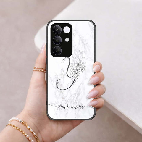 Realme C85 Pro Cover - Personalized Alphabet Series - HQ Ultra Shine Premium Infinity Glass Soft Silicon Borders Case