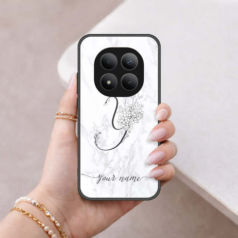 Xiaomi Redmi Note 15 Pro Plus Cover - Personalized Alphabet Series - HQ Ultra Shine Premium Infinity Glass Soft Silicon Borders Case