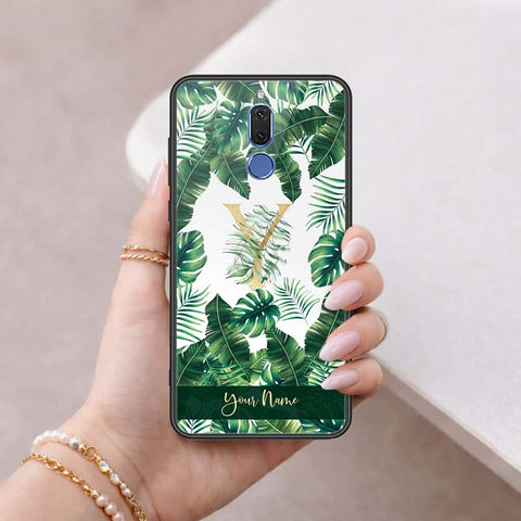 Huawei Mate 10 Lite Cover - Personalized Alphabet Series - HQ Ultra Shine Premium Infinity Glass Soft Silicon Borders Case