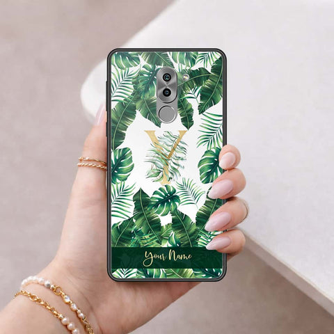 Huawei Honor 6X Cover - Personalized Alphabet Series - HQ Ultra Shine Premium Infinity Glass Soft Silicon Borders Case