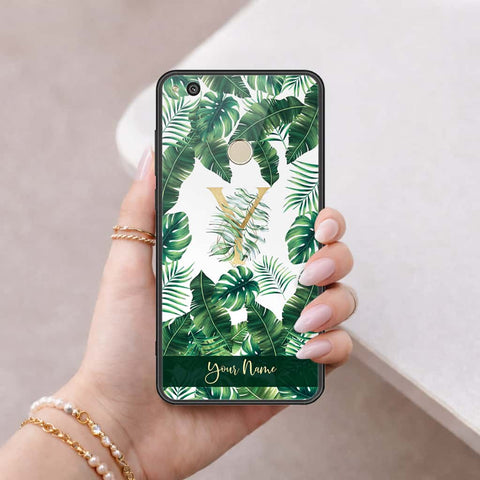 Huawei Honor 8 Lite Cover - Personalized Alphabet Series - HQ Ultra Shine Premium Infinity Glass Soft Silicon Borders Case