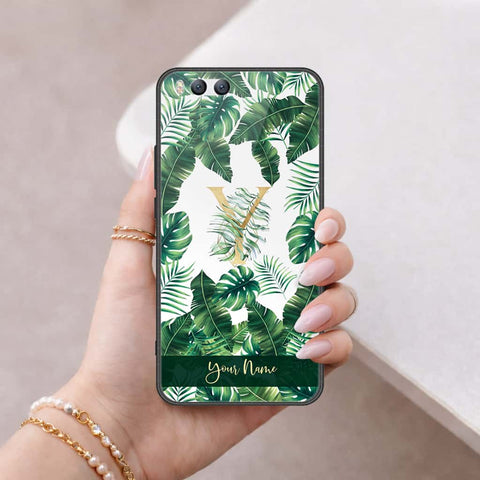 Xiaomi Mi 6 Cover - Personalized Alphabet Series - HQ Ultra Shine Premium Infinity Glass Soft Silicon Borders Case