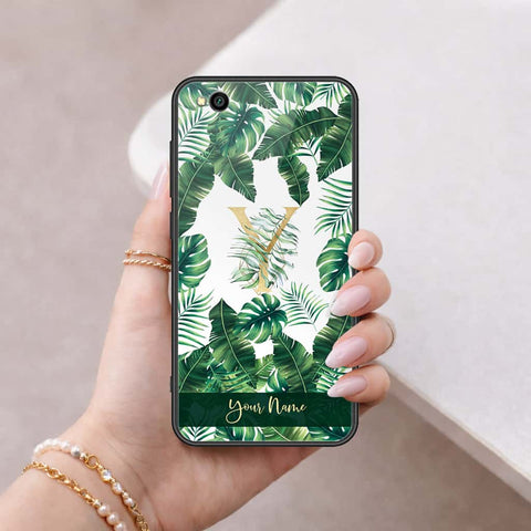 Xiaomi Redmi Go Cover - Personalized Alphabet Series - HQ Ultra Shine Premium Infinity Glass Soft Silicon Borders Case