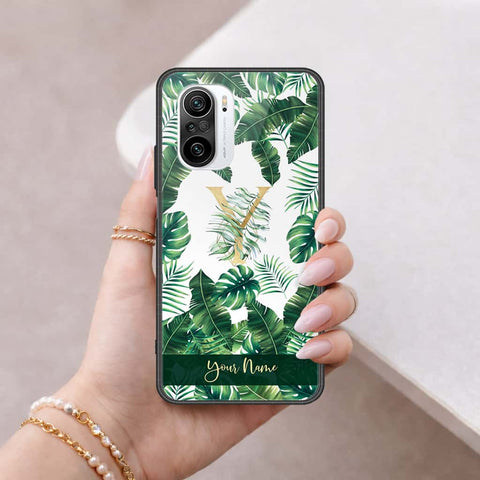 Xiaomi Redmi K40 Pro Plus Cover - Personalized Alphabet Series - HQ Ultra Shine Premium Infinity Glass Soft Silicon Borders Case