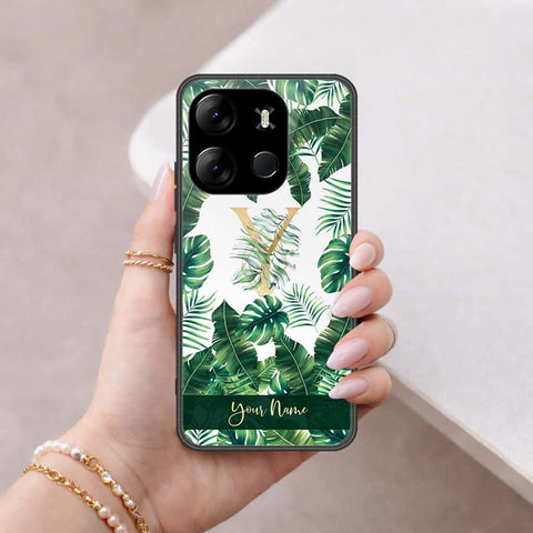 Tecno Spark Go 2023 Cover - Personalized Alphabet Series - HQ Ultra Shine Premium Infinity Glass Soft Silicon Borders Case