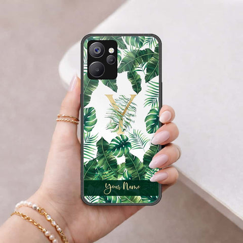 Realme 10 5G Cover - Personalized Alphabet Series - HQ Ultra Shine Premium Infinity Glass Soft Silicon Borders Case
