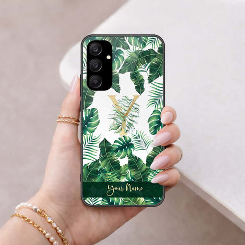 Samsung Galaxy A25 5G Cover - Personalized Alphabet Series - HQ Ultra Shine Premium Infinity Glass Soft Silicon Borders Case