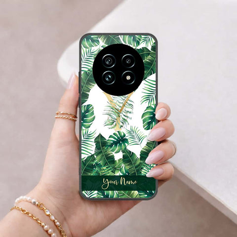 Realme 13 Plus 5G Cover - Personalized Alphabet Series - HQ Ultra Shine Premium Infinity Glass Soft Silicon Borders Case