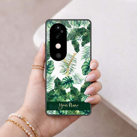 Vivo S19 Cover - Personalized Alphabet Series - HQ Ultra Shine Premium Infinity Glass Soft Silicon Borders Case