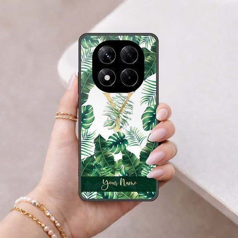 Xiaomi Redmi Note 14 Pro 4G Cover - Personalized Alphabet Series - HQ Ultra Shine Premium Infinity Glass Soft Silicon Borders Case