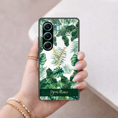 Tecno Camon 40 Pro 5G Cover - Personalized Alphabet Series - HQ Ultra Shine Premium Infinity Glass Soft Silicon Borders Case
